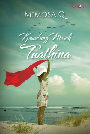 Kerudung Merah Tuathina By Mimosa Q.